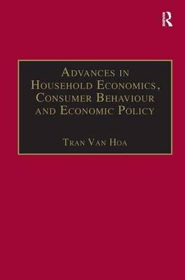 Advances in Household Economics, Consumer Behaviour and Economic Policy - 
