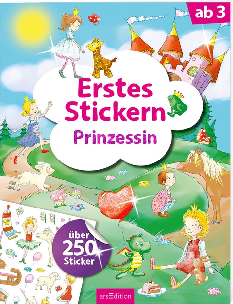 Erstes Stickern &ndash; Prinzessin