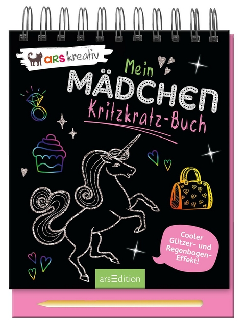 Mein M&auml;dchen-Kritzkratz-Buch - Carolin Hensler