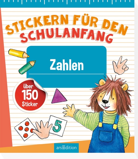 Stickern f&uuml;r den Schulanfang - Zahlen