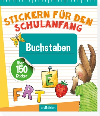 Stickern für den Schulanfang - Buchstaben