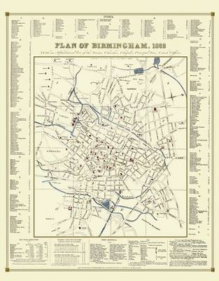 Plan of Birmingham 1832