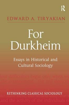 For Durkheim