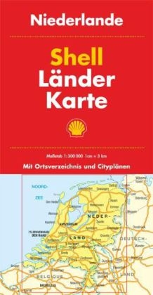 Shell L&auml;nderkarte Niederlande
