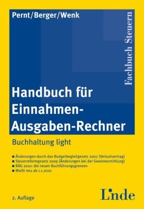 Handbuch f&uuml;r Einnahmen-Ausgaben-Rechner - Eva Pernt, Wolfgang Berger, Marianne Wenk