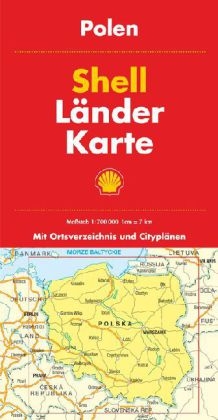 Shell Länderkarte Polen 1:700 000