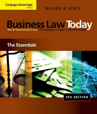 Cengage Advantage Books: Business Law Today