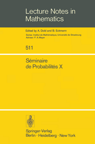 Séminaire de Probabilités X