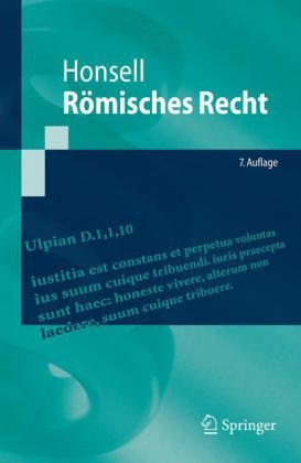 R&ouml;misches Recht - Heinrich Honsell