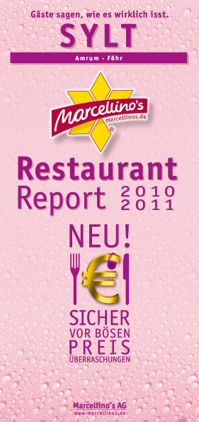 Marcellino's Restaurant Report Sylt 2010/2011