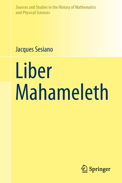 Liber Mahameleth - Jacques Sesiano