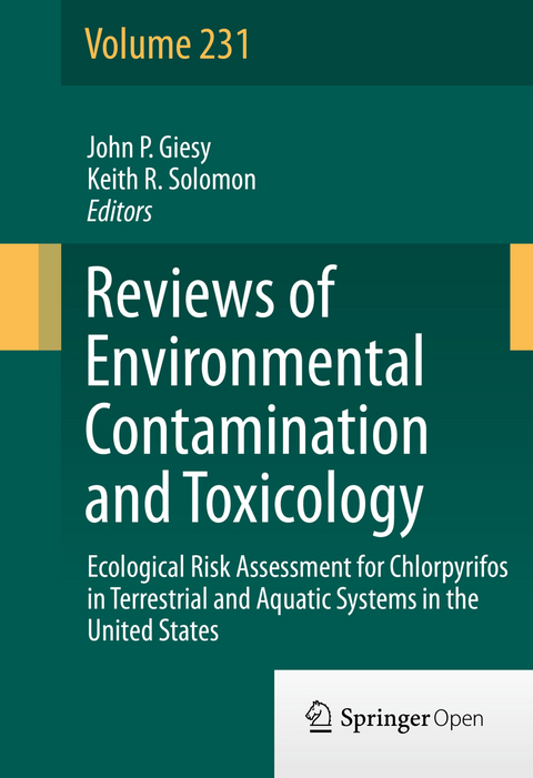 Ecological Risk Assessment for Chlorpyrifos in Terrestrial and Aquatic Systems in the United States - 