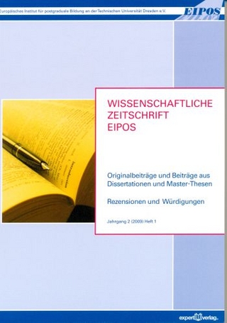 Wissenschaftliche Zeitschrift des Europäischen Instituts für postgraduale Bildung an der Technischen Universität Dresden e. V. –  EIPOS