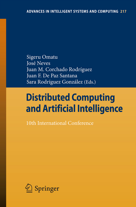 Distributed Computing and Artificial Intelligence - 