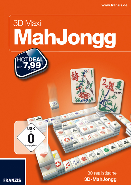 3D Maxi MahJongg