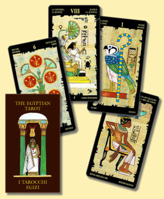 Egyptian Tarot Miniature Deck - Silvana Alasia