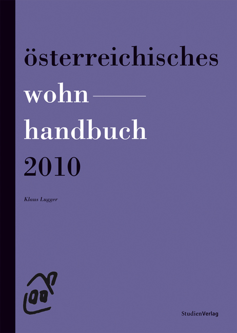 &Ouml;sterreichisches Wohnhandbuch 2010 - Klaus Lugger