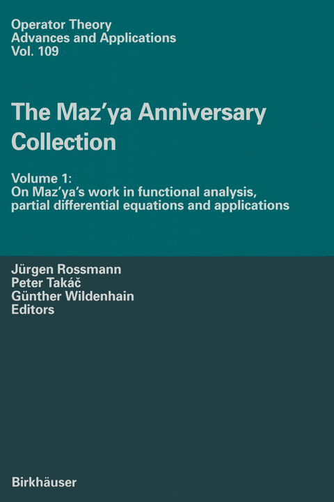 The Maz’ya Anniversary Collection - 