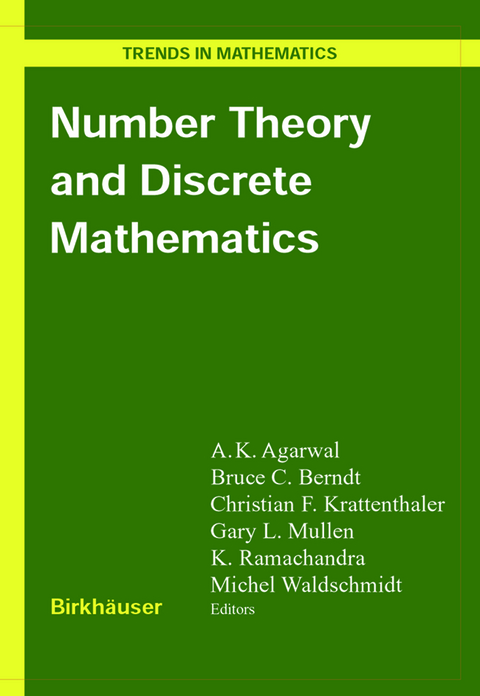 Number Theory and Discrete Mathematics - 