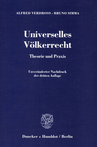 Universelles Völkerrecht.