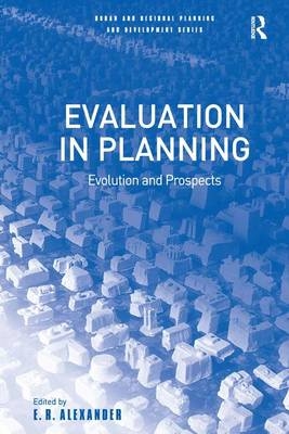 Evaluation in Planning - 