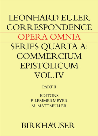 Correspondence of Leonhard Euler with Christian Goldbach