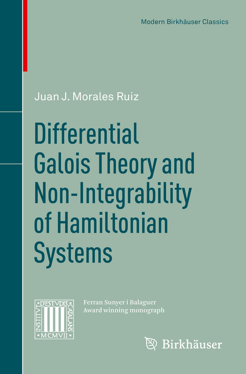 Differential Galois Theory and Non-Integrability of Hamiltonian Systems - Juan J. Morales Ruiz