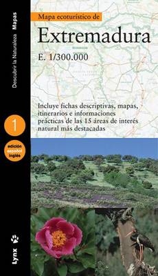 Wildlife Travel Map of Spain  - Extremadura - 