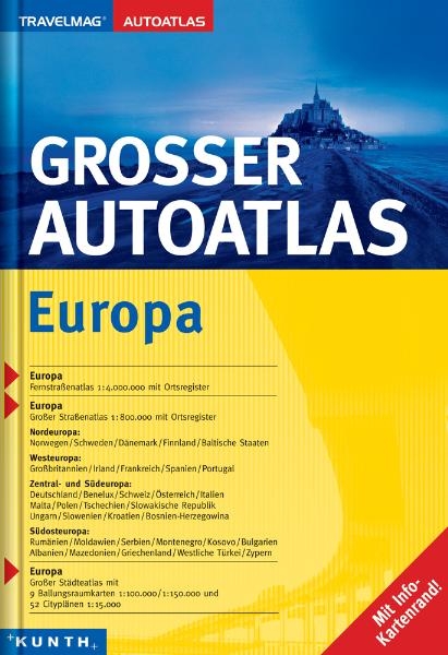 Gro&szlig;er Autoatlas Europa