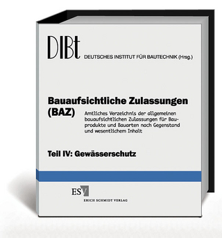 Bauaufsichtliche Zulassungen