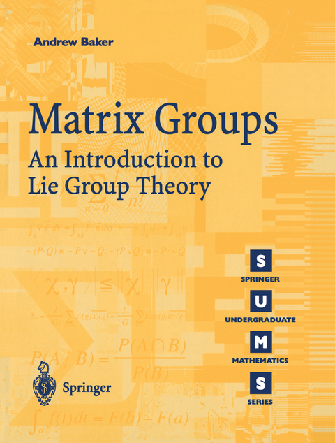 Matrix Groups - Andrew Baker