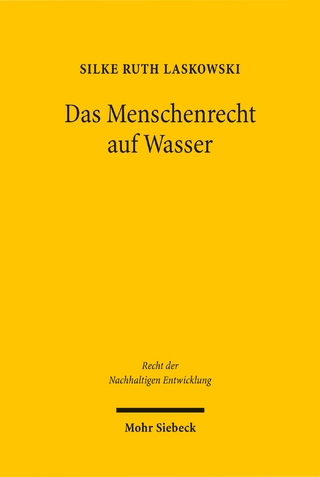 Das Menschenrecht auf Wasser