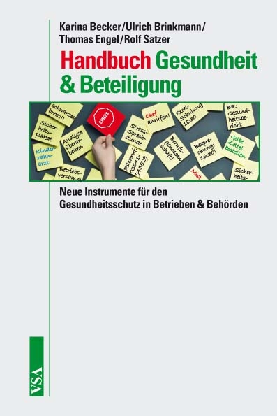 Handbuch Gesundheit & Beteiligung - Karina Becker, Ulrich Brinkmann, Engel Thomas, Rolf Satzer