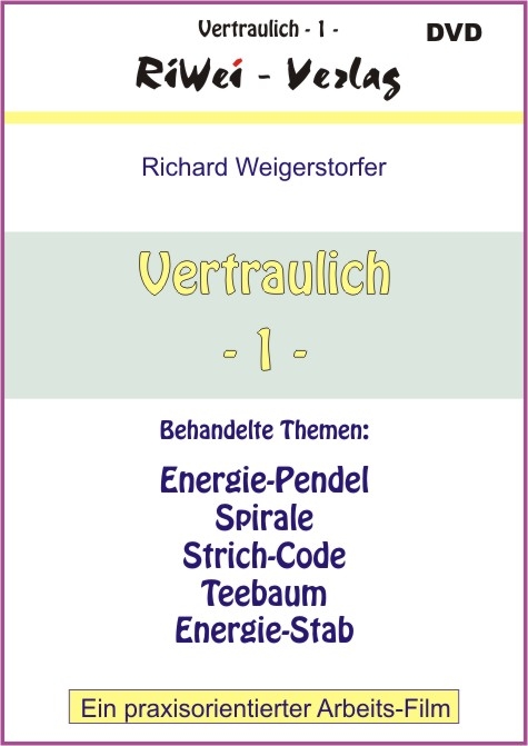 Vertraulich 1 - Richard Weigerstofer