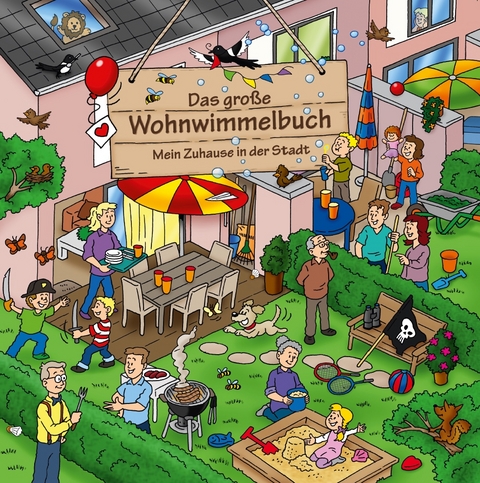 Das gro&szlig;e Wohnwimmelbuch - Heike Fischer