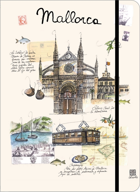 Travel Journal large Mallorca - Martine Rupert,  Martine Rupert