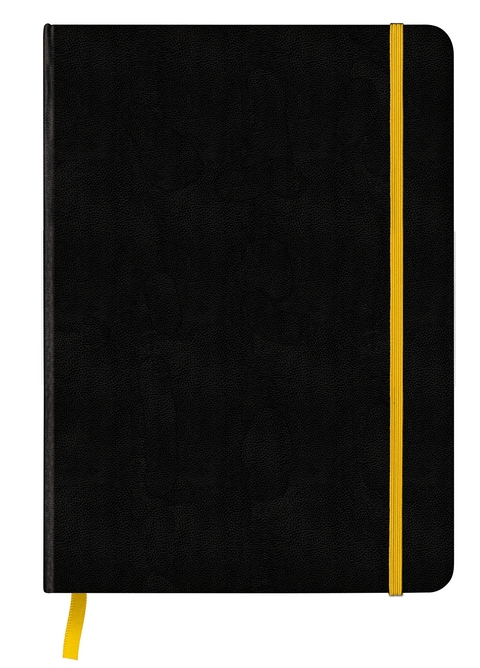 Black/Orange Argyle Coolnotes Journal - 
