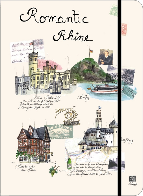 Travel Journal large Romantic Rhine - Martine Rupert,  Martine Rupert