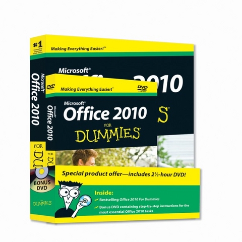 Office 2010 For Dummies, Book + DVD Bundle - Wallace Wang