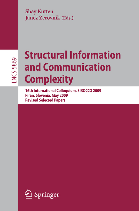 Structural Information and Communication Complexity - 