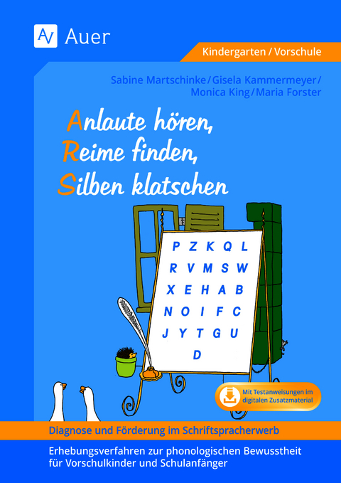 Anlaute h&ouml;ren, Reime finden, Silben klatschen - Maria Forster, Gisela Kammermeyer, Monica King