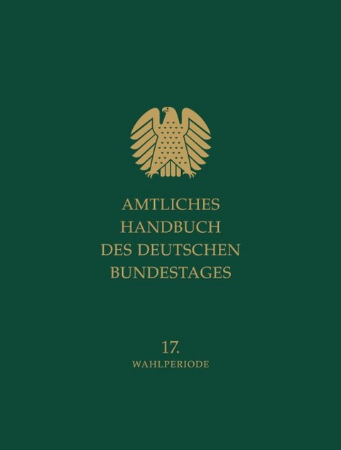 Amtliches Handbuch des Deutschen Bundestages 17. Wahlperiode