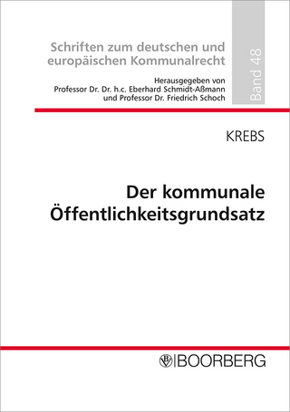 Der kommunale Öffentlichkeitsgrundsatz