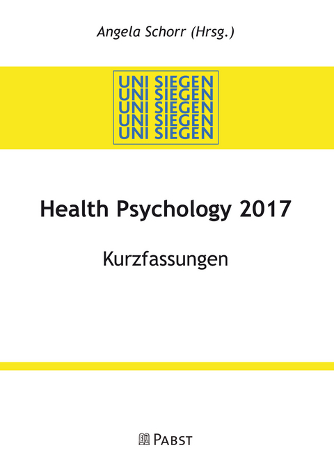Health Psychology 2017 - 