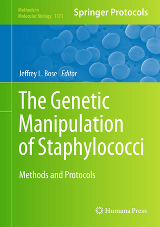 The Genetic Manipulation of Staphylococci