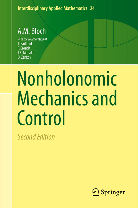 Nonholonomic Mechanics and Control - A.M. Bloch