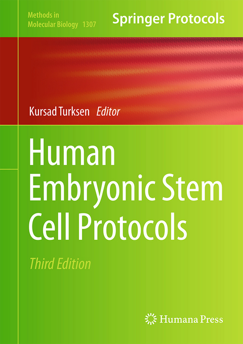 Human Embryonic Stem Cell Protocols - 
