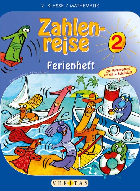 Zahlenreise 2. Ferienheft - Caterine Salomon, Jutta Schabh&uuml;ttl