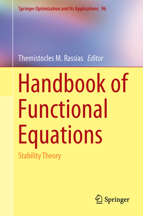 Handbook of Functional Equations - 