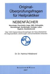 Lehrbuch f&uuml;r Heilpraktiker, Nebenf&auml;cher - Hartmut Hildebrand, A. M. Bruckner